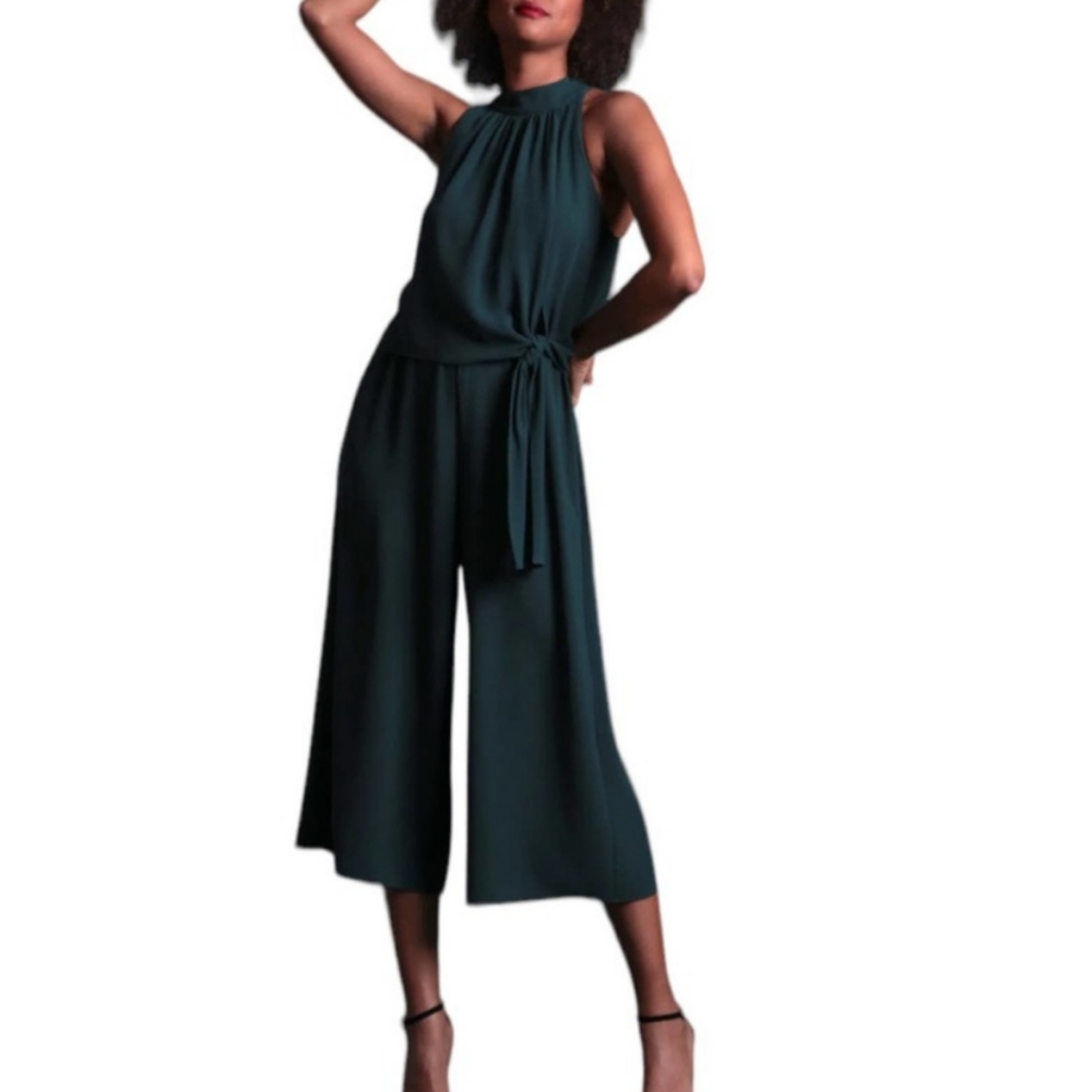 Maggy London Times Priya Halter Jumpsuit